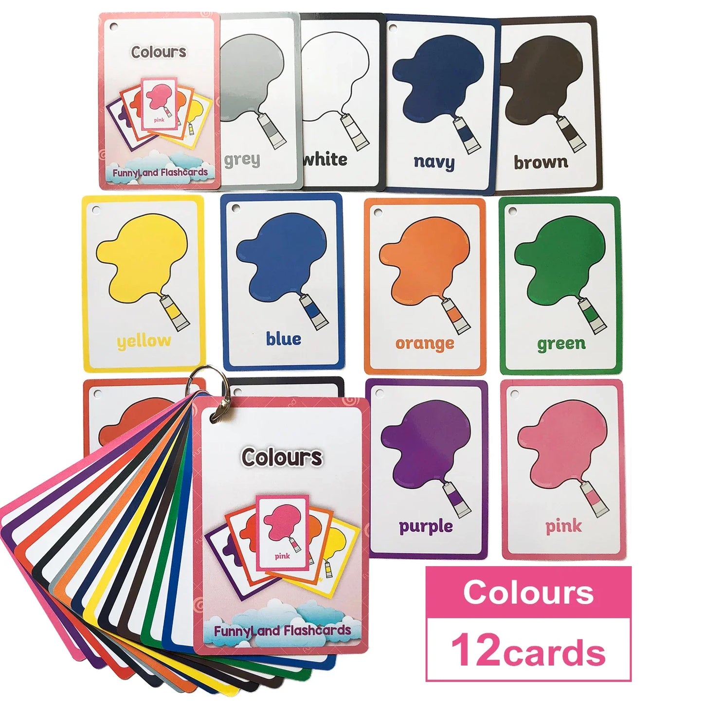 "Montessori English Word Flash Cards ā Fun & Educational Learning for Kids!"