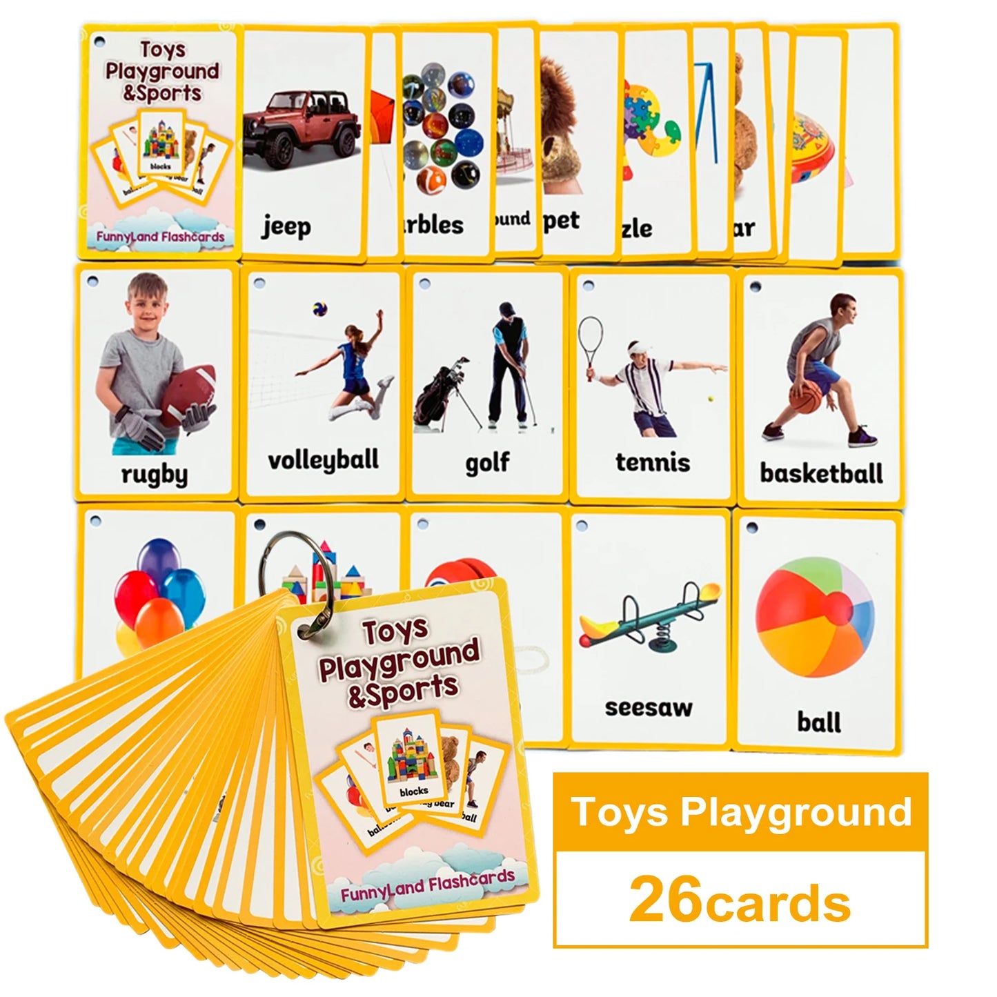 "Montessori English Word Flash Cards ā Fun & Educational Learning for Kids!"