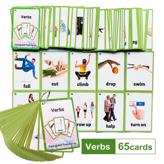 "Montessori English Word Flash Cards – Fun & Educational Learning for Kids!"